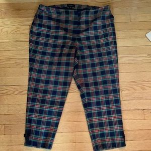 Talbots Plaid Pants